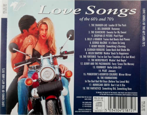 Various - Love Songs of the 60`s and 70`s CD Import