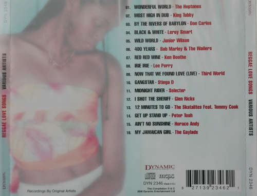 Various - Reggae Love Songs CD Import