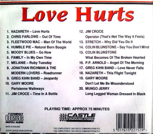 Various - Love Hurts CD Import