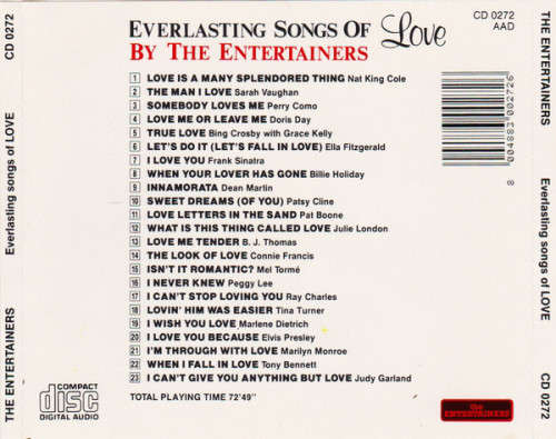 Various - Everlasting Songs of Love CD Import