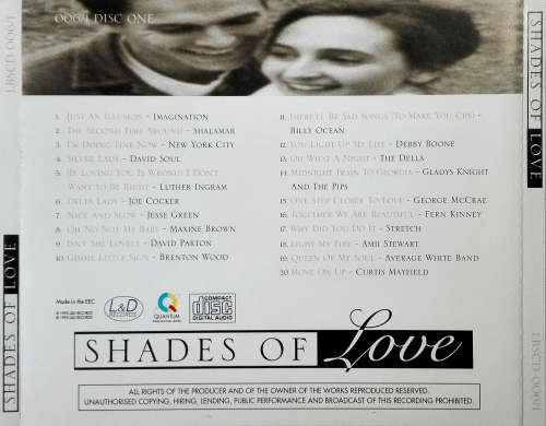 Various - Shades of Love CD Import