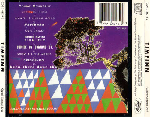 Tim Finn - Tim Finn CD Import