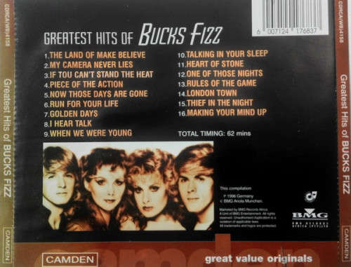 Bucks Fizz - Greatest Hits of CD