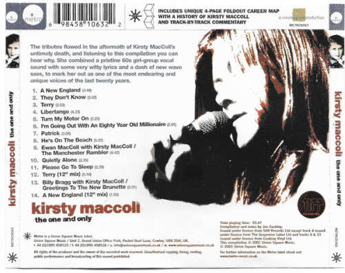 Kirsty MacColl - The One and Only CD Import
