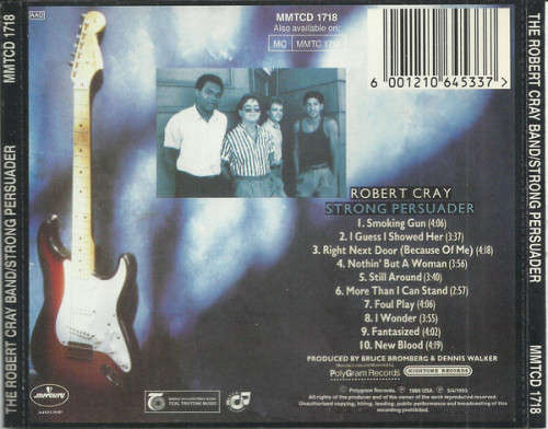 Robert Cray - Strong Persuader CD