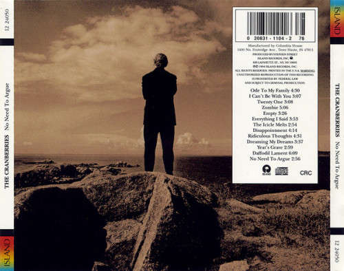 Cranberries - No Need To Argue CD Import
