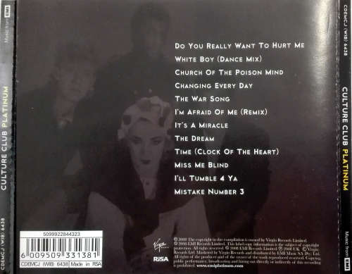 Culture Club - Platinum CD
