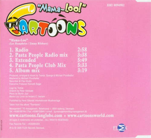 Cartoons - Mama-Loo CD Maxi Single Import