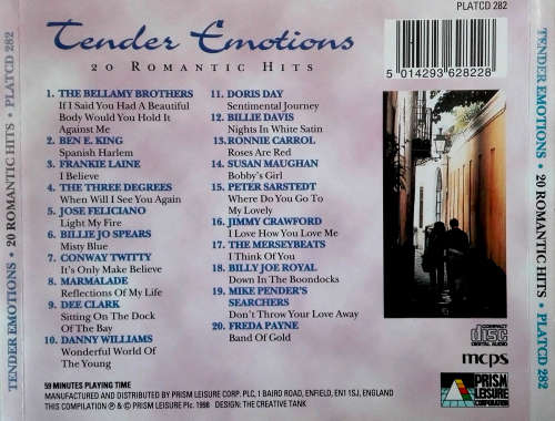 Various - Tender Emotions CD Import
