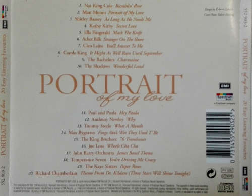 Various - Portrait of My Love CD Import
