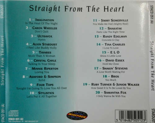 Various - Straight From the Heart CD Import