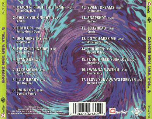 Various - Dance Mix USA Vol. 6 CD Import