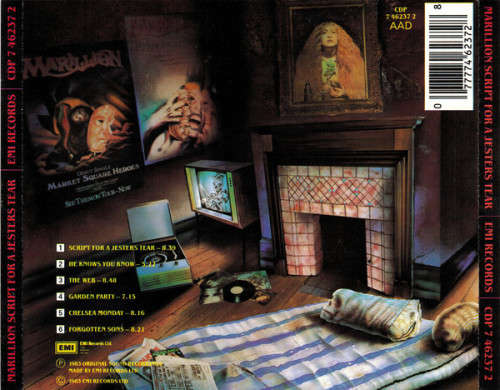 Marillion - Script For a Jester`s Tear CD Import