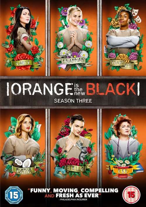 Orange Is the New Black - Season 1 + 2 + 3 DVD Set