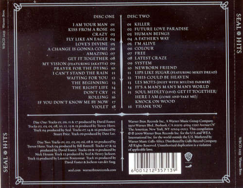 Seal - Hits Double CD