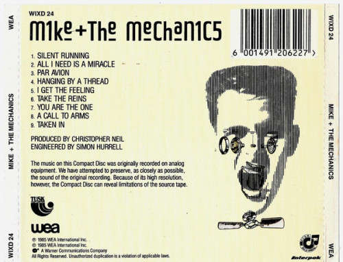 Mike the Mechanics - Mike the Mechanics CD