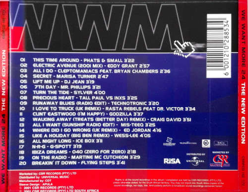 Various - We Want More! Volume 24 CD Rare