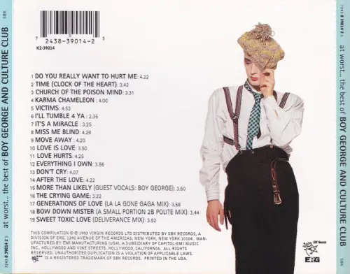Boy George and Culture Club - At Worst... Best of CD Import
