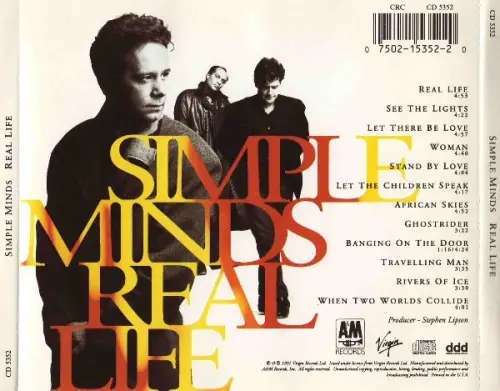 Simple Minds  Real Life CD Import