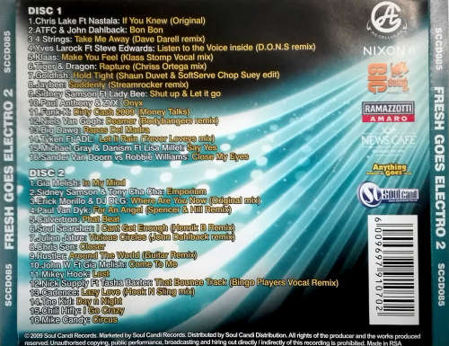 Various - Fresh Goes Electro Vol. 2 Double CD