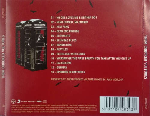 Them Crooked Vultures - Them Crooked Vultures CD