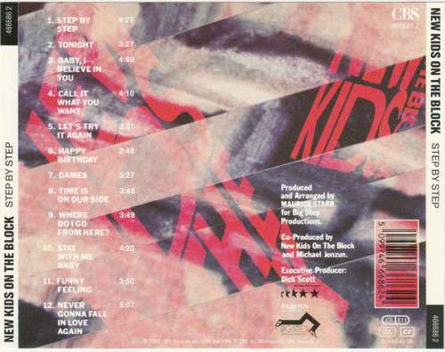 New Kids On the Block - Step By Step CD Import