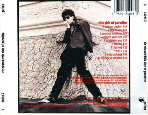 Ric Ocasek - This Side of Paradise CD Import