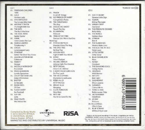 Various - SA Rock Gold Triple CD Rare