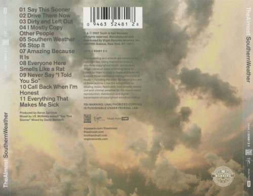 The Almost - Southern Weather CD Import