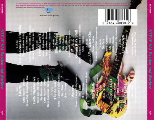 Steve Vai - Passion and Warfare CD Import