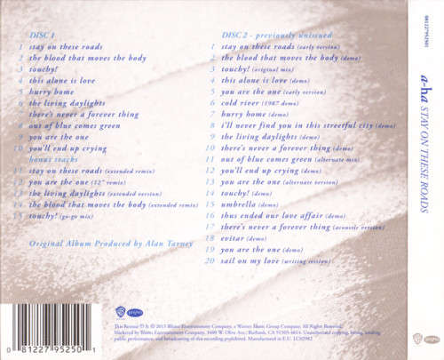 a-ha - Stay On These Roads Double Deluxe CD Import (Bonus Tracks) Ras