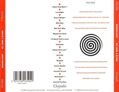 Deborah Harry - Def, Dumb, and Blonde CD Import