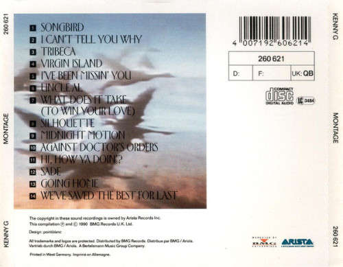 Kenny G - Montage CD Import