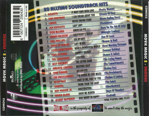 Various - Movie Magic 2 CD
