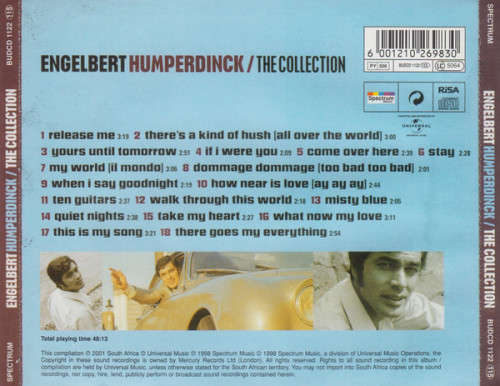 Engelbert Humperdinck - The Collection CD