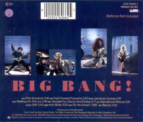 We`ve Got a Fuzzbox and We`re Gonna Use It - Big Bang! CD Import