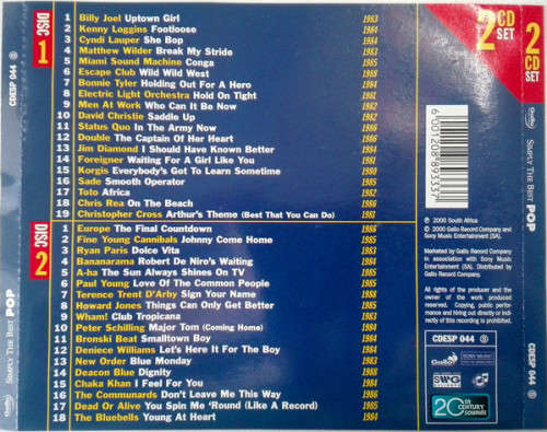 Various - Simply the Best Pop Double CD