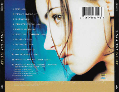 Tina Arena - In Deep CD Import