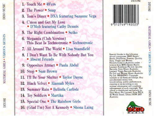 Various - Material Girls CD Import