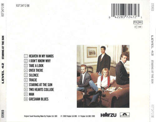 Level 42 - Staring At the Sun CD Import