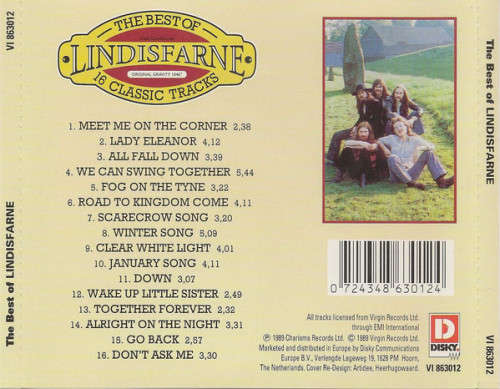 Lindisfarne - Best of CD Import