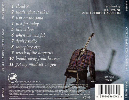 George Harrison - Cloud Nine CD Import