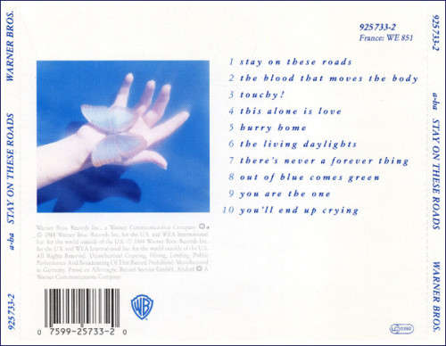 a-ha - Stay On These Roads CD Import