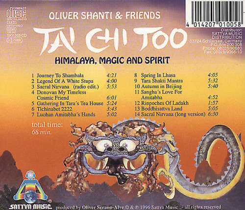 Oliver Shanti and Friends - Tai Chi Too - Himalaya, Magic and Spirit CD Import