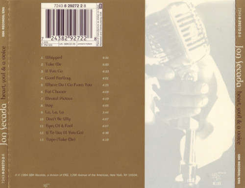 Jon Secada - Heart, Soul and A Voice CD Import