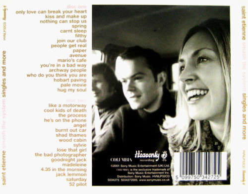 Saint Etienne - Smash the System (Singles and More) Double CD Import