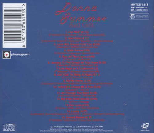 Donna Summer - Bad Girls CD