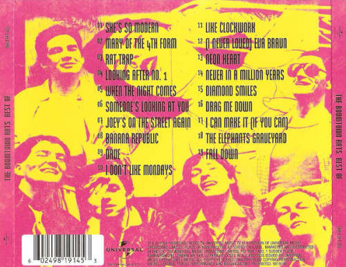 Boomtown Rats - Best of CD Import