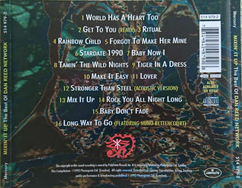Dan Reed Network - Mixin` It Up - Best of CD Import