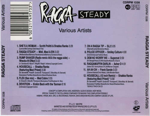 Various - Ragga Steady CD